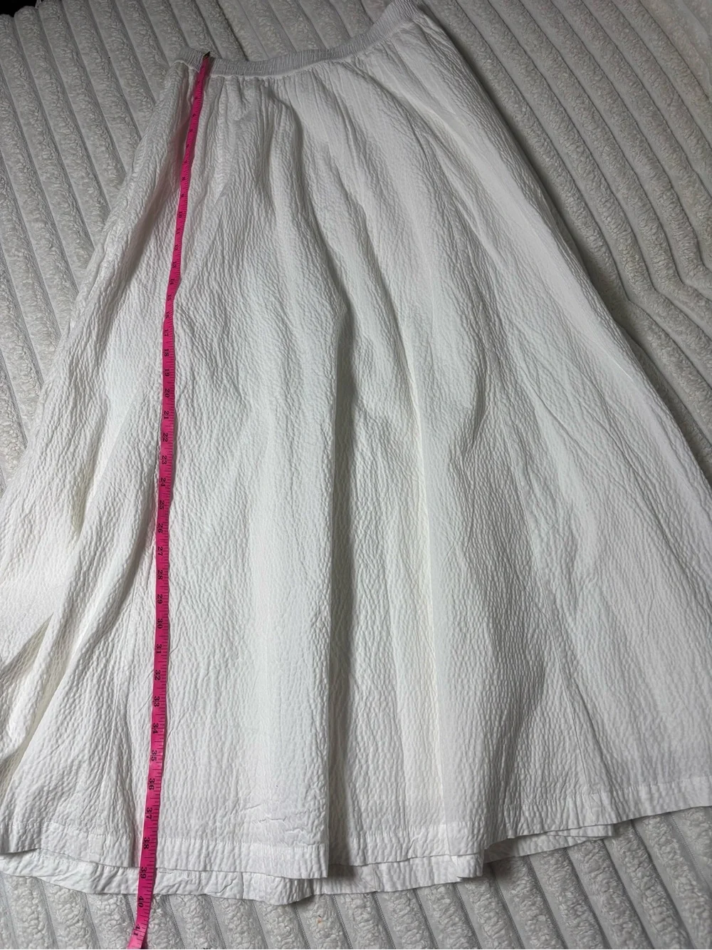 a new day White Maxi Skirt with Elastic Waistband - Picture 8 of 9